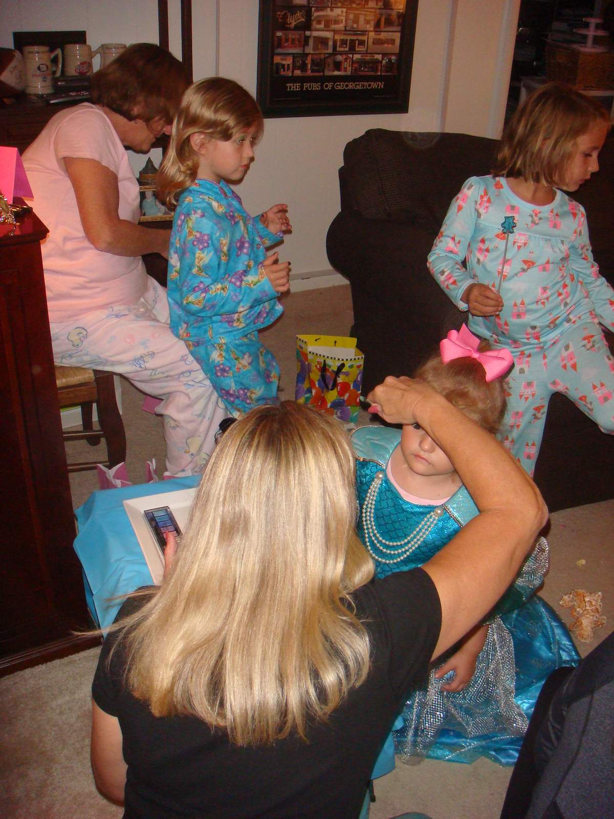 Pajama Movie Night Birthday Party Ideas Photo 3 of 34 Catch My Party