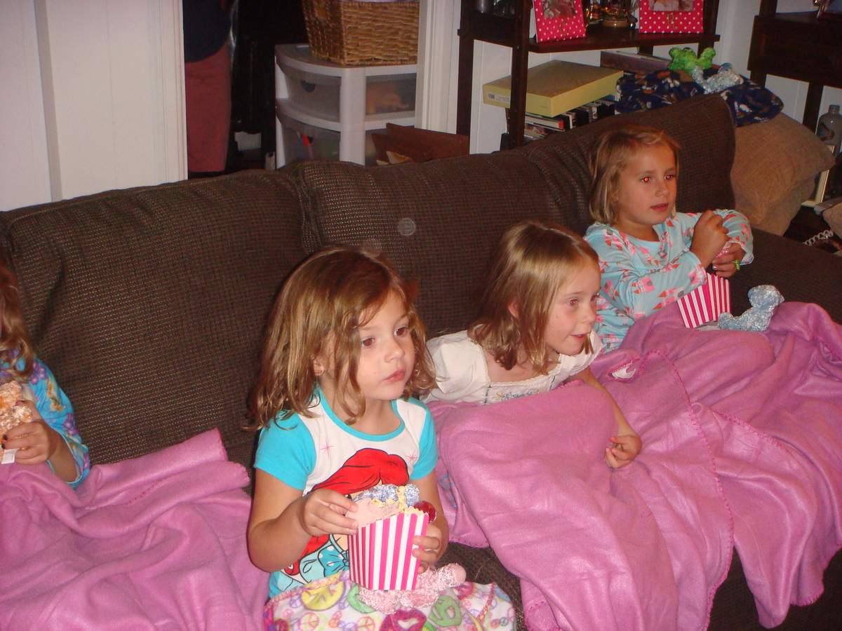 Pajama Movie Night Birthday Party Ideas Photo 3 of 34 Catch My Party