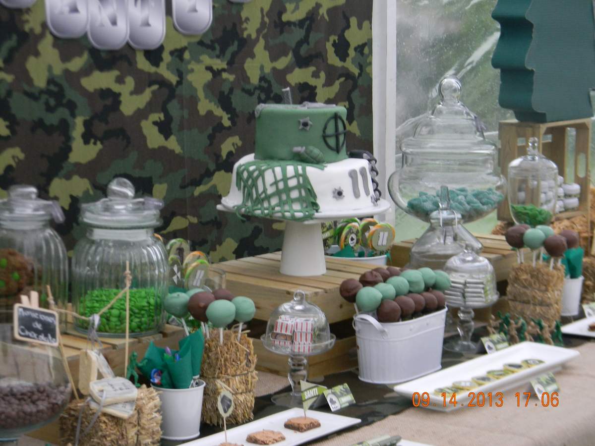 Call Of duty, soldier Birthday Party Ideas | Photo 16 of ...