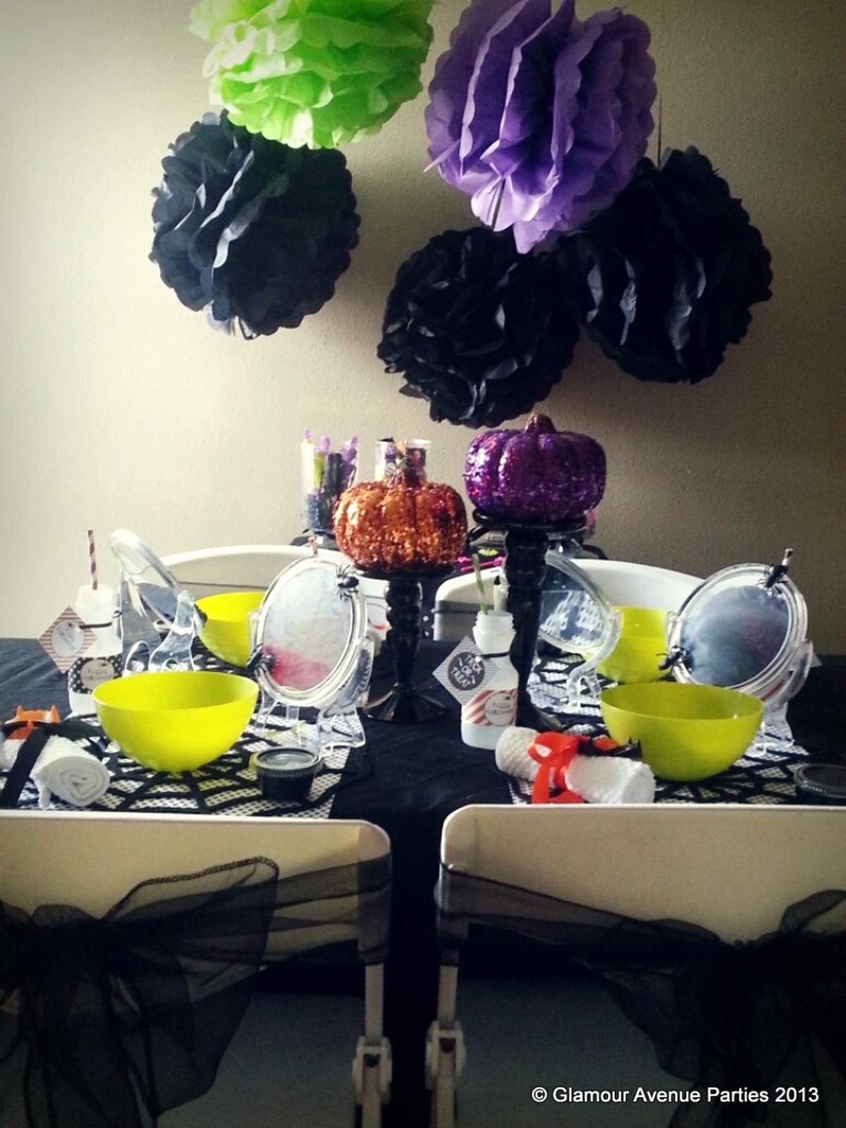 Glam Halloween Spa Party - Spa & Beauty Themed