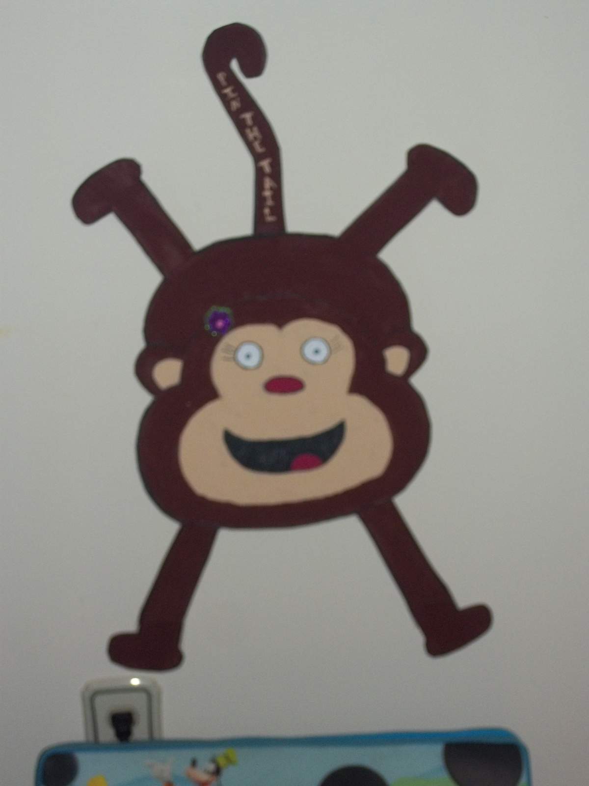Addies 2nd birthday - monkey girl