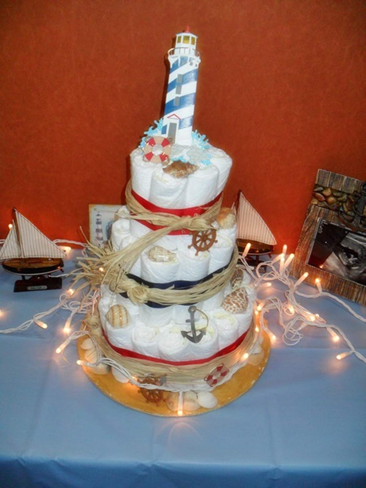 Couple Shower - Nautical