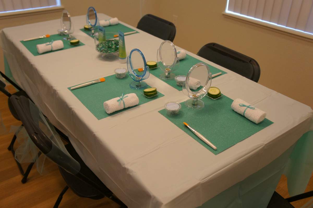 Zell's Spa Birthday Party - Spa Party