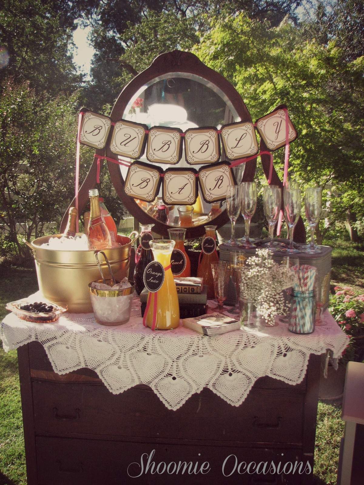 Vintage Baby Shower Party Ideas Photo 25 of 31 Catch My Party