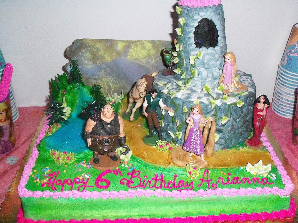 Arianna's 6th Birthday - rapunzel, tangled
