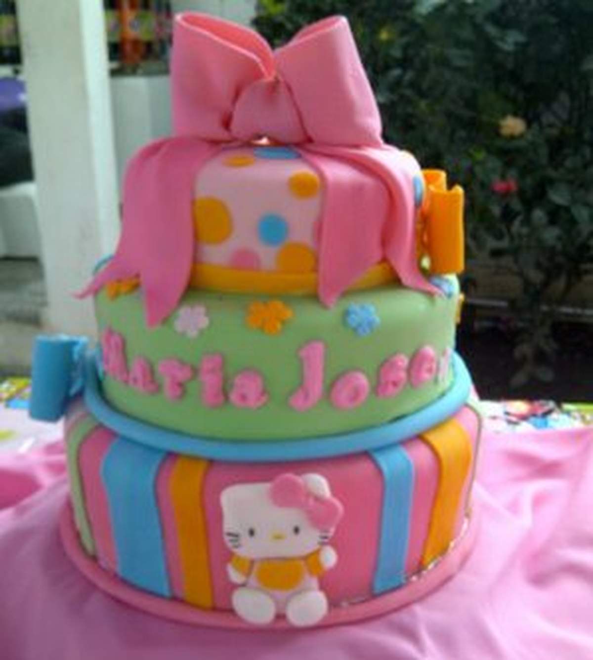 Maria Jose 1st Birhtday Party - Hello Kitty