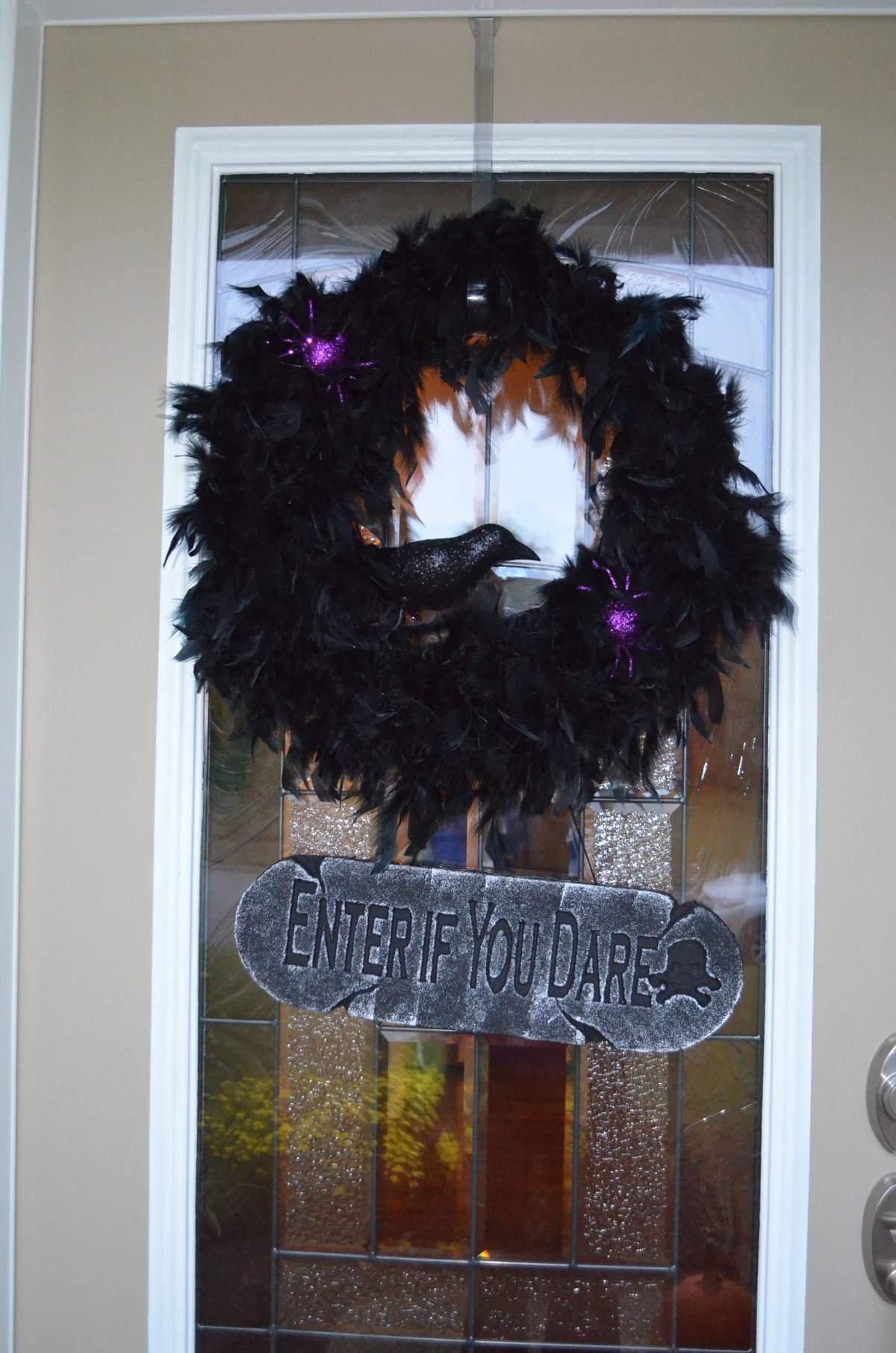 Scary Halloween Party - Black and Purple