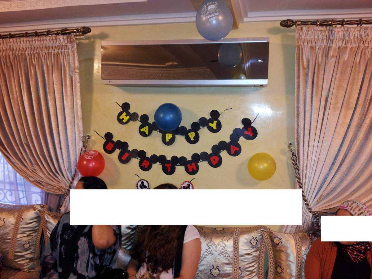 Anass 1st birthday - Mickey Mouse