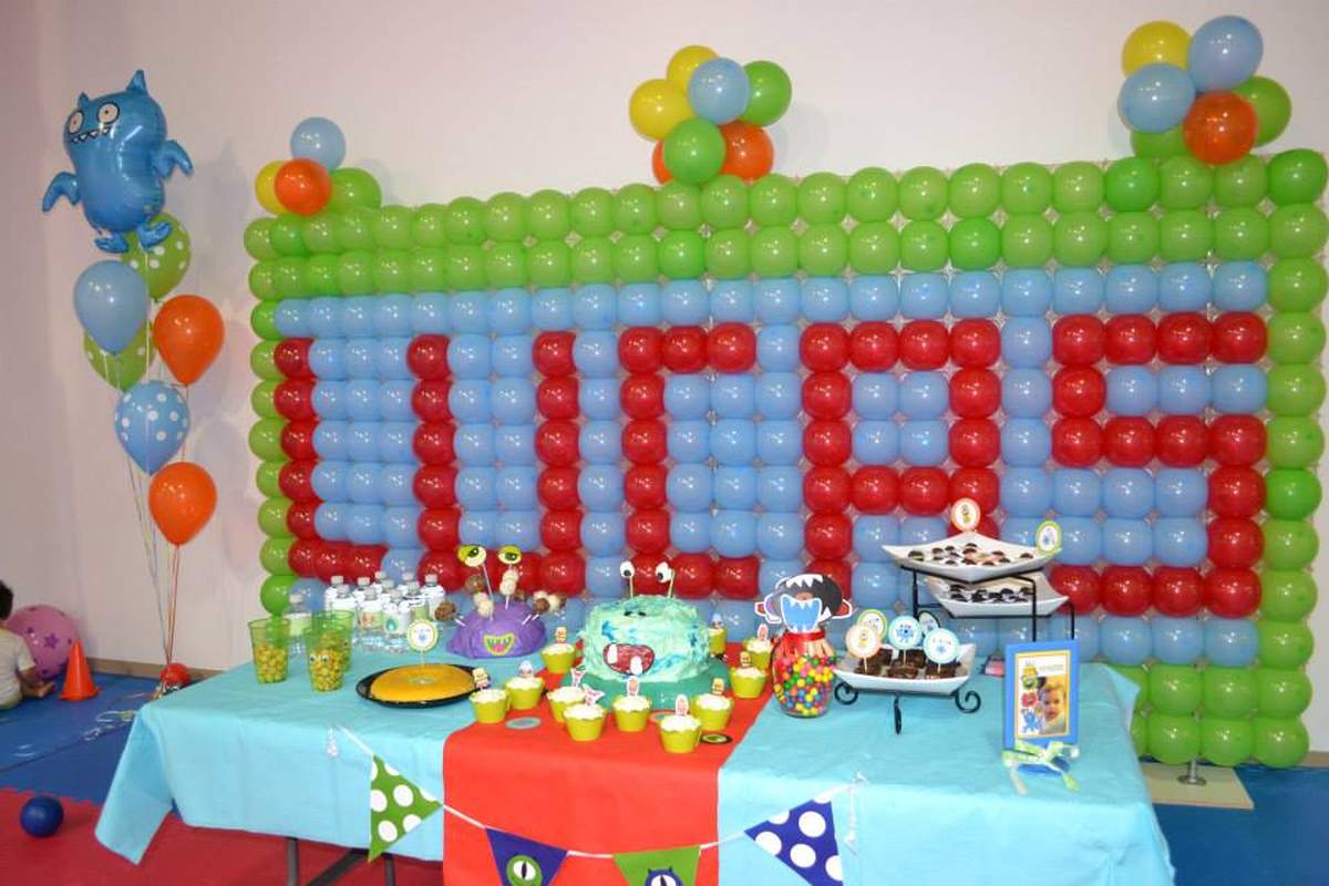 Lucas 2th Birthday - Little Monsters