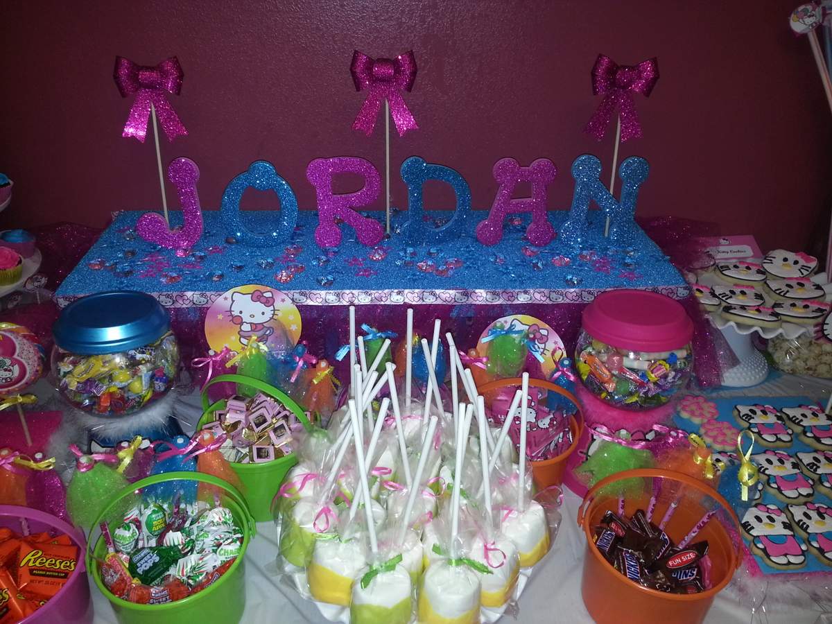 Jordans 8th Birthday - Hello Kitty Style