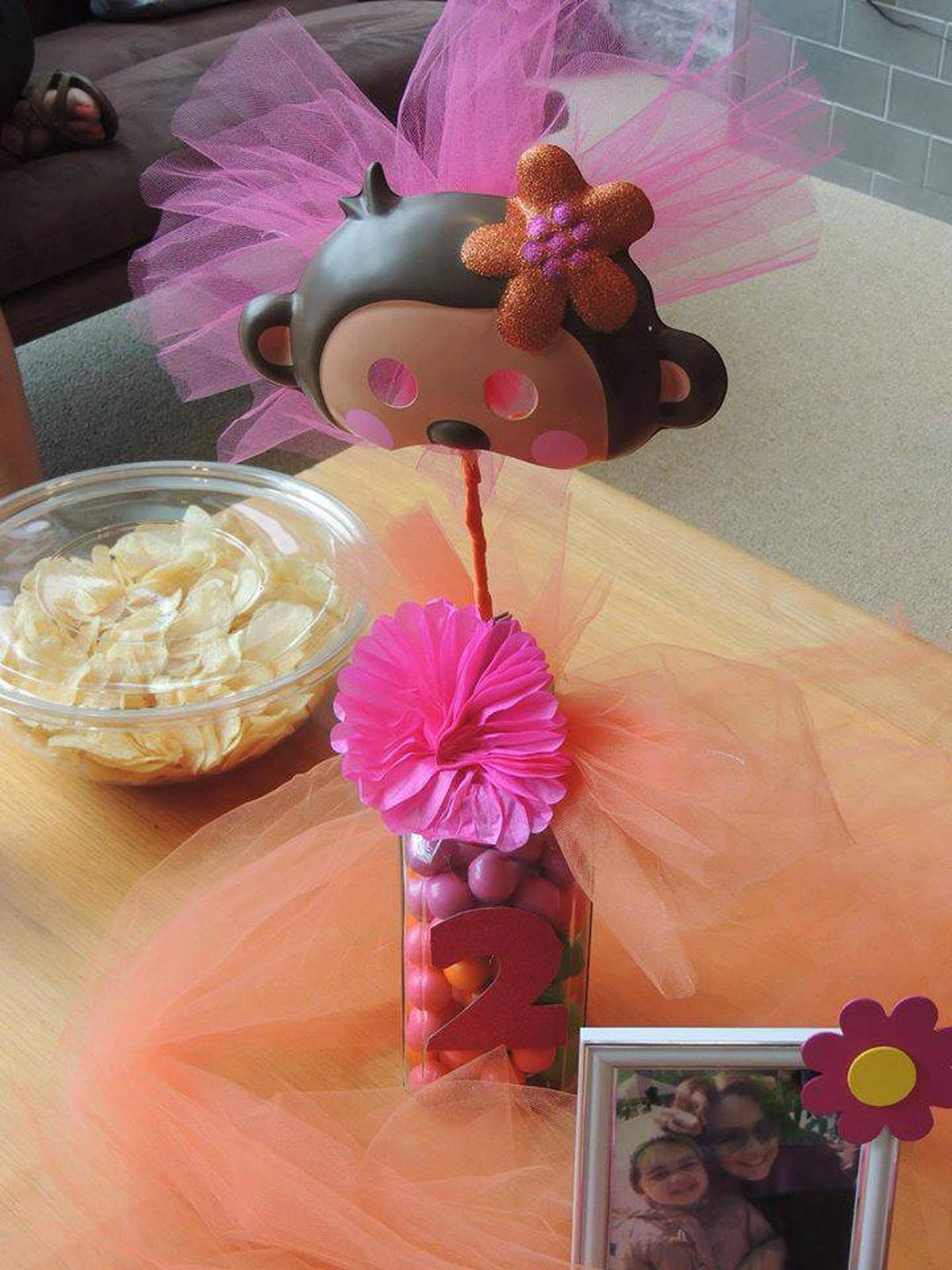 Monkey Love Party Birthday Party Ideas Photo 11 of 18 Catch My Party