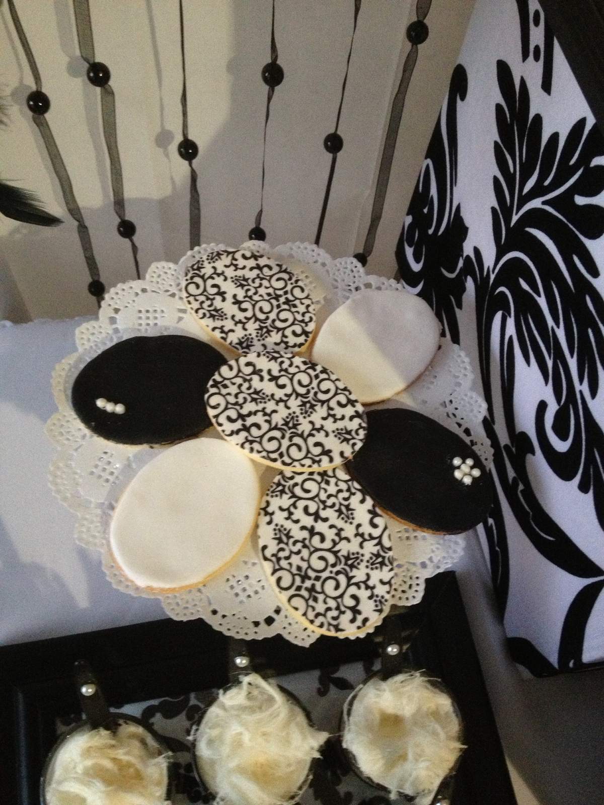 Black and White Engagement Party Ideas Photo 6 of 13 Catch My Party