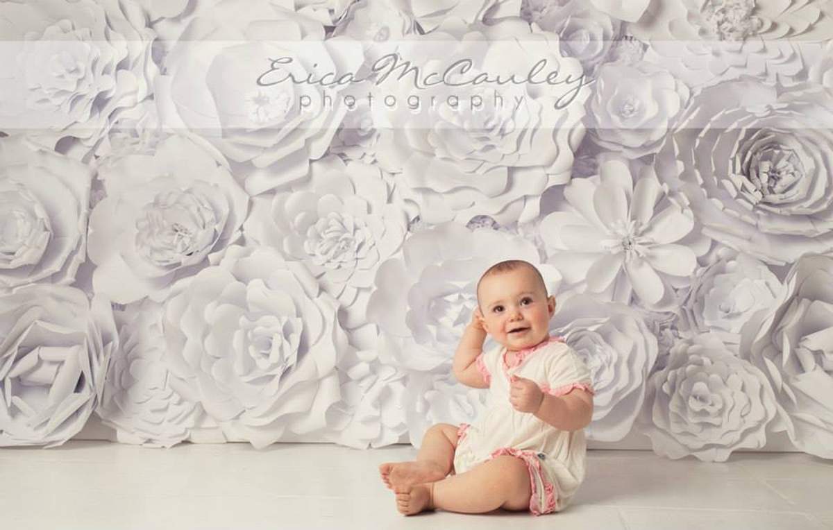 D's Giant Paper Flower Cake Smash - Paper Flowers