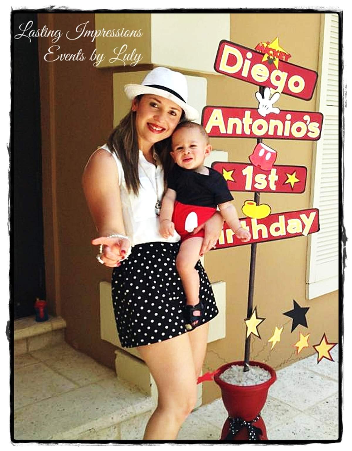Diego Antonio's 1st Birthday - Mickey Mouse