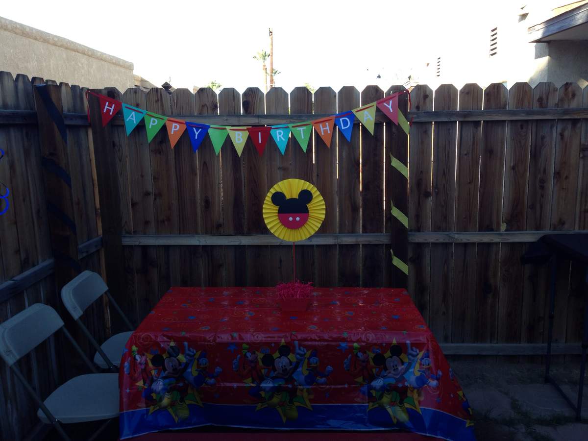 Gael's 3rd Birthday Party - Mickey Mouse