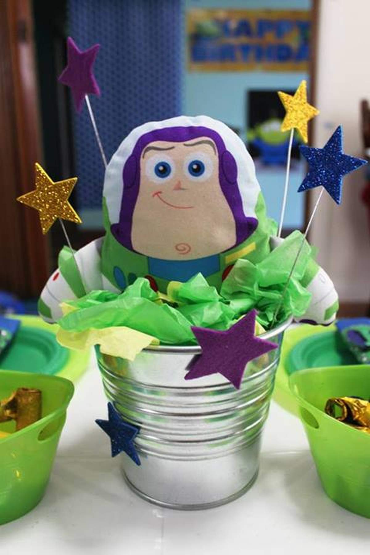 Buzz Lightyear / Toy Story Birthday Party Ideas Photo 26 of 48