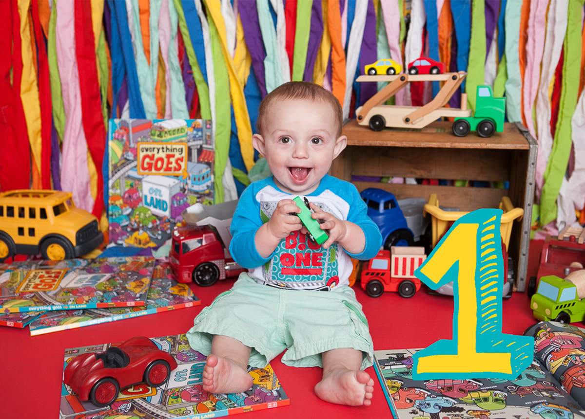 Cayson's 1st Birthday - Cars / Trucks