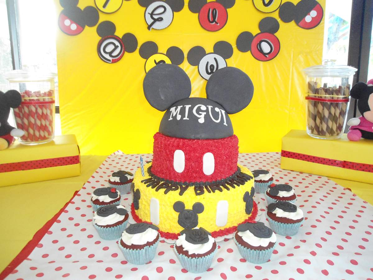 Migui Mouse 2nd birthday - Mickey and Minnie Mouse