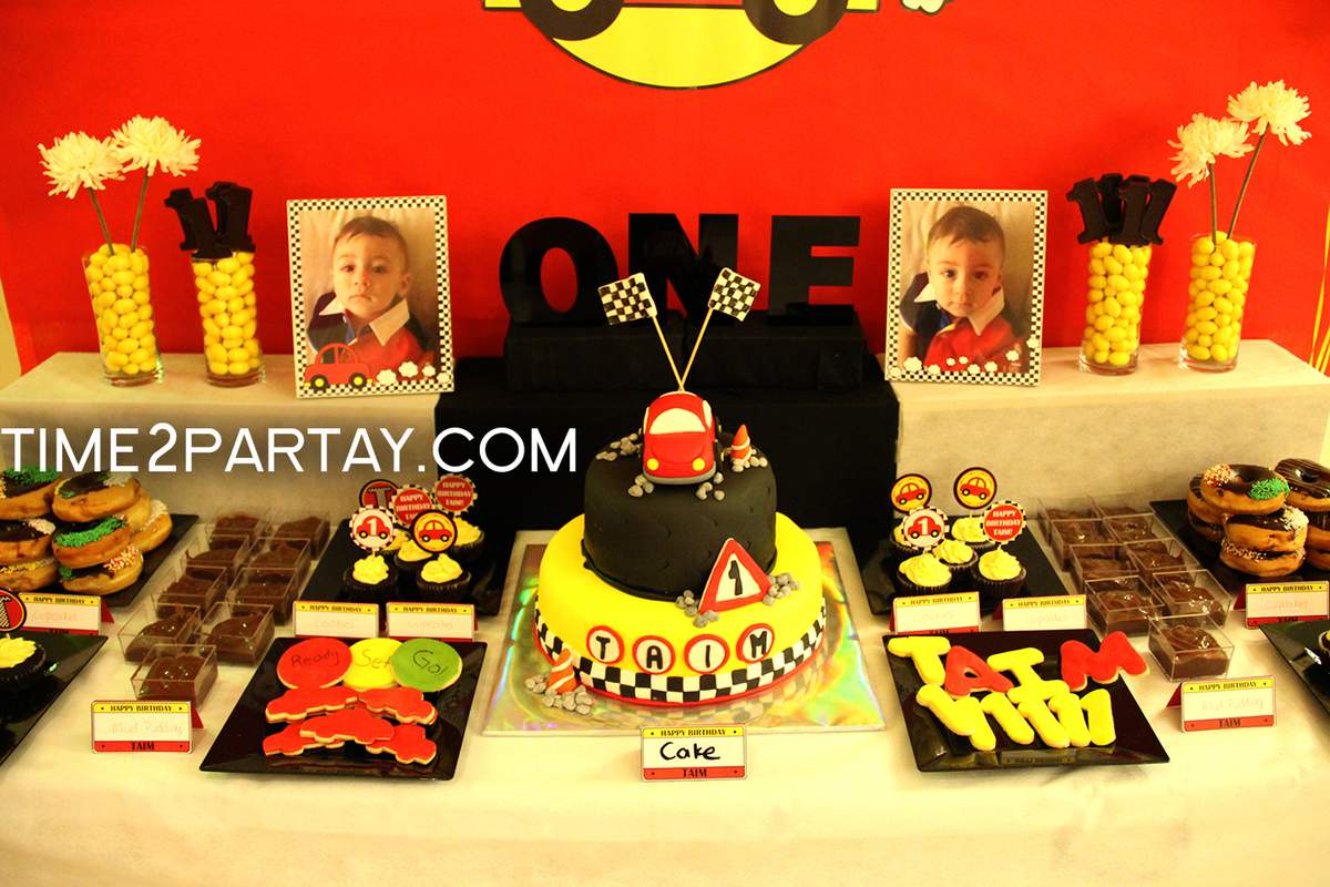 Cars Themed 1st Birthday - Cars