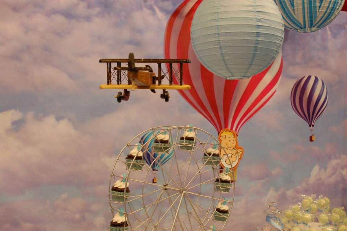 Juan Carlos Miguel's Baptism Day! - Hot Air Balloon/Sky