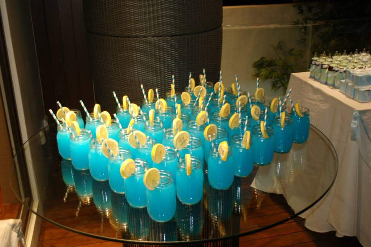 Baby boy blue Baby Shower Party Ideas Photo 4 of 6 Catch My Party