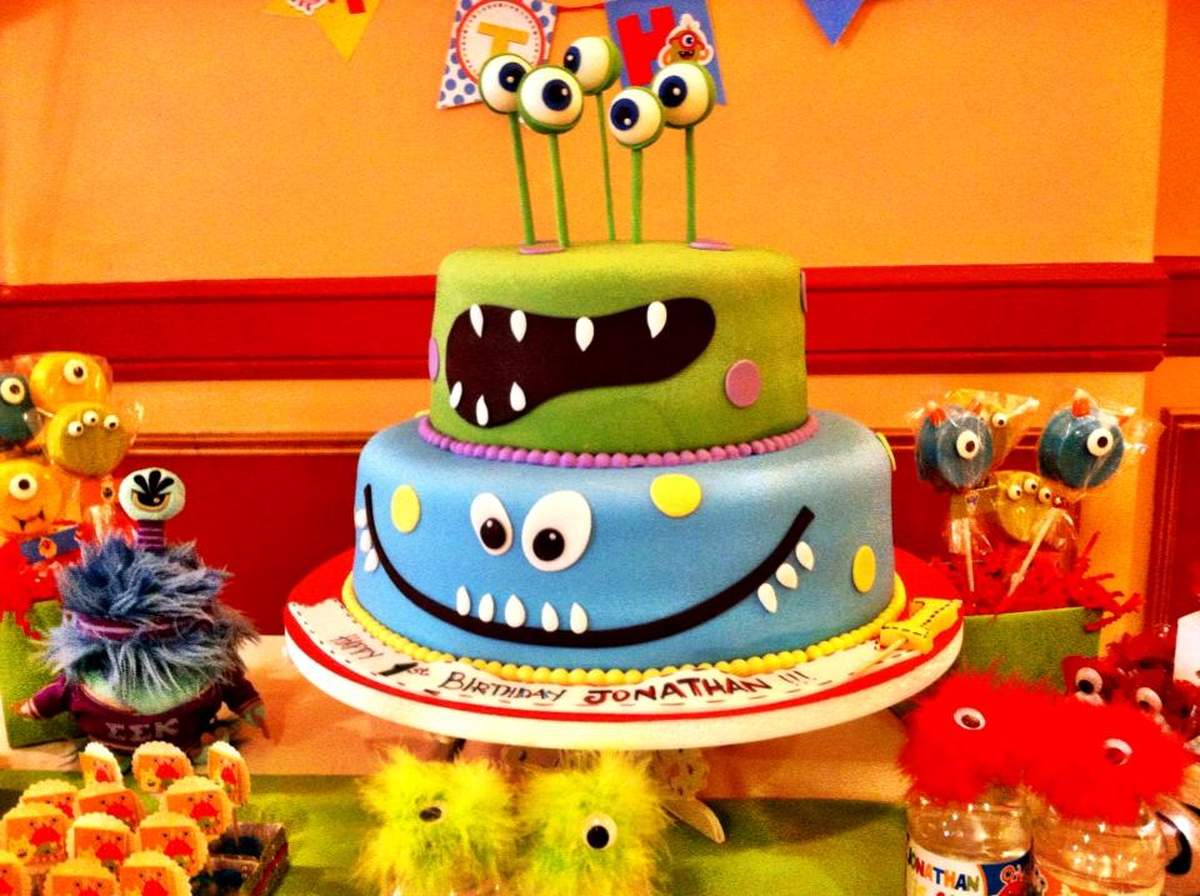 JJ's 1st Birthday Party - Monsters