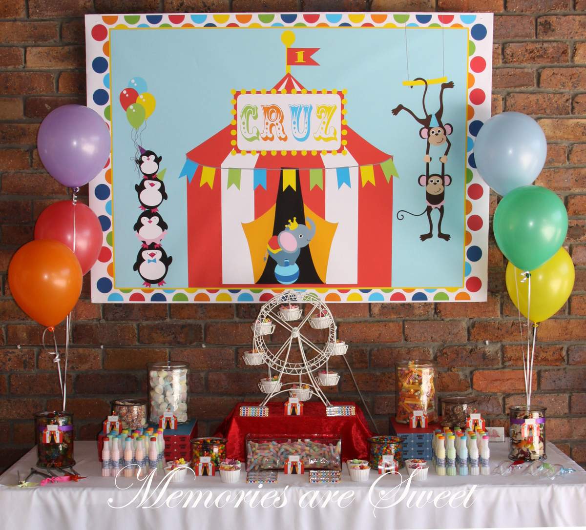 Cruz's 1st Birthday - Circus