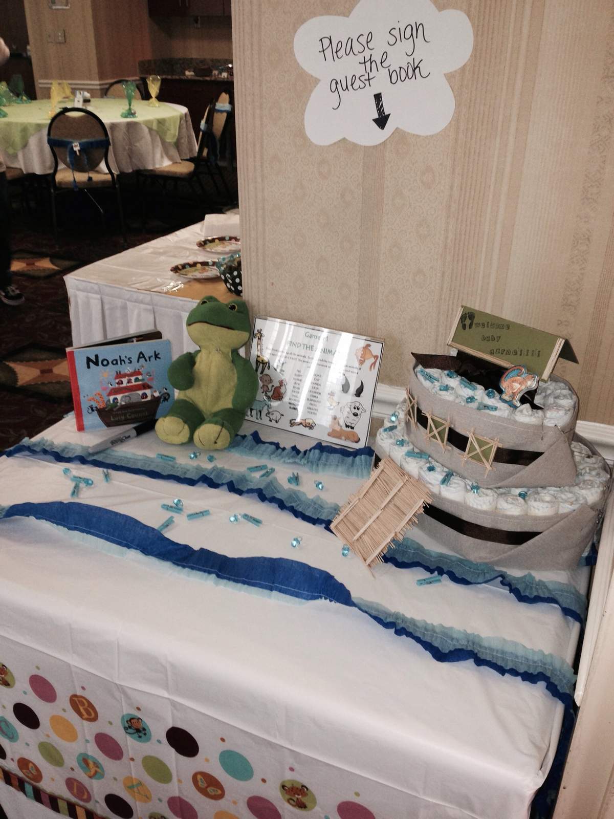 Baby Azrael's Sip and See  - Noah's Ark