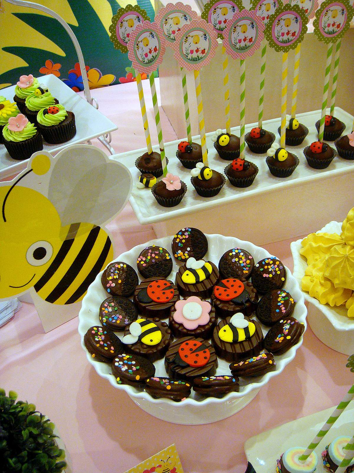 Bumble Bee Birthday Party Ideas Photo 1 of 5 Catch My Party