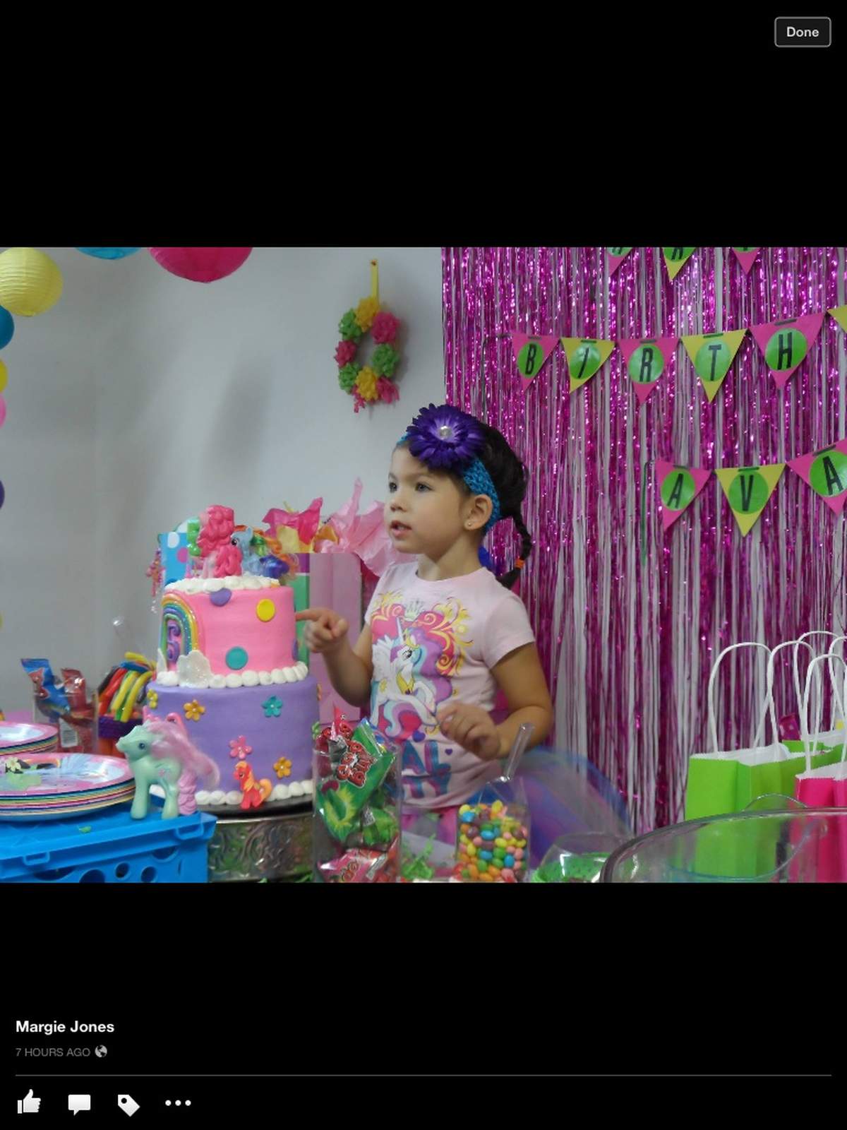 Ava's 5th birthday bash - My Little Pony