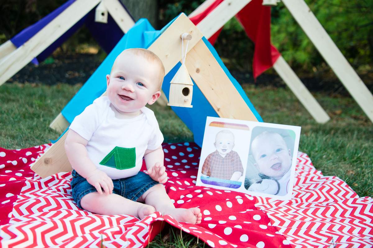 Portrait Party "Campout" baby style - None