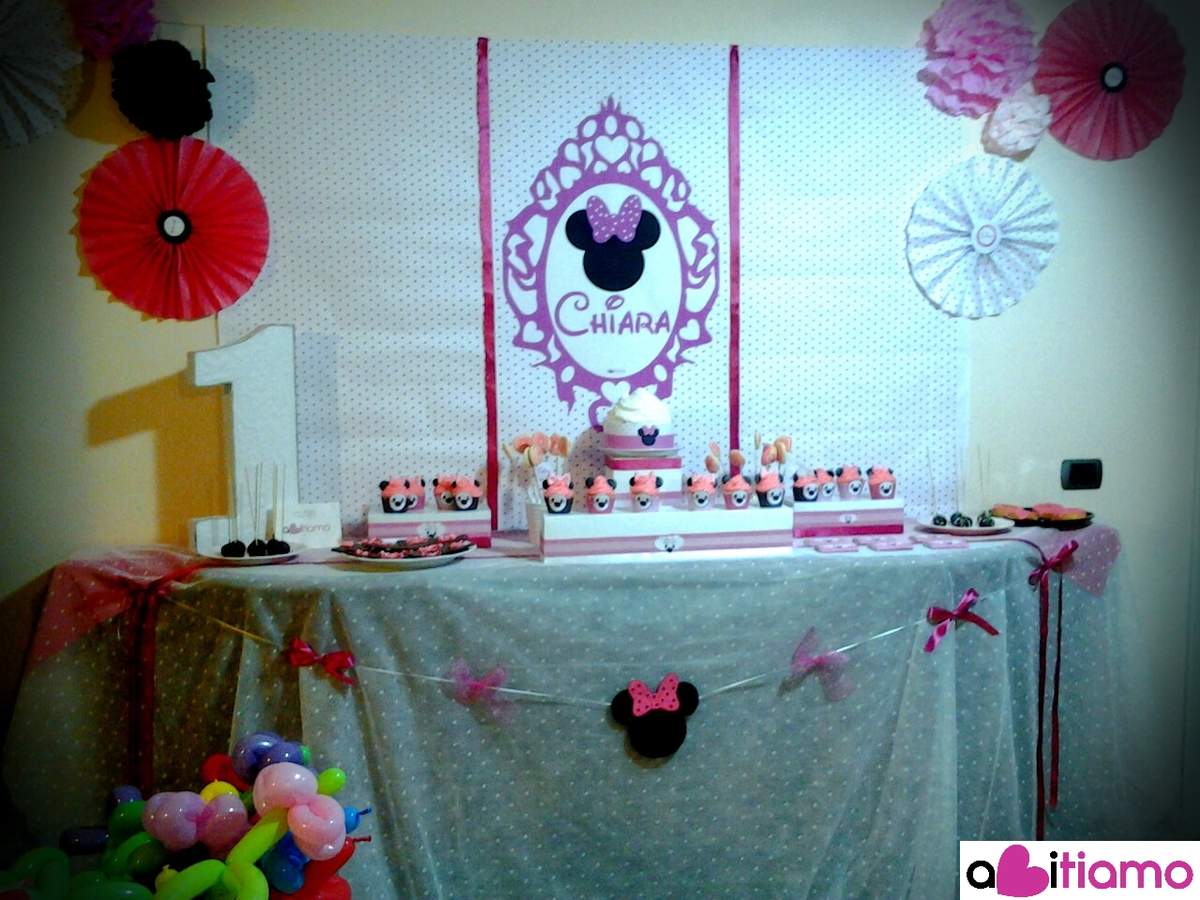 Chiara 1 party - Minnie Mouse