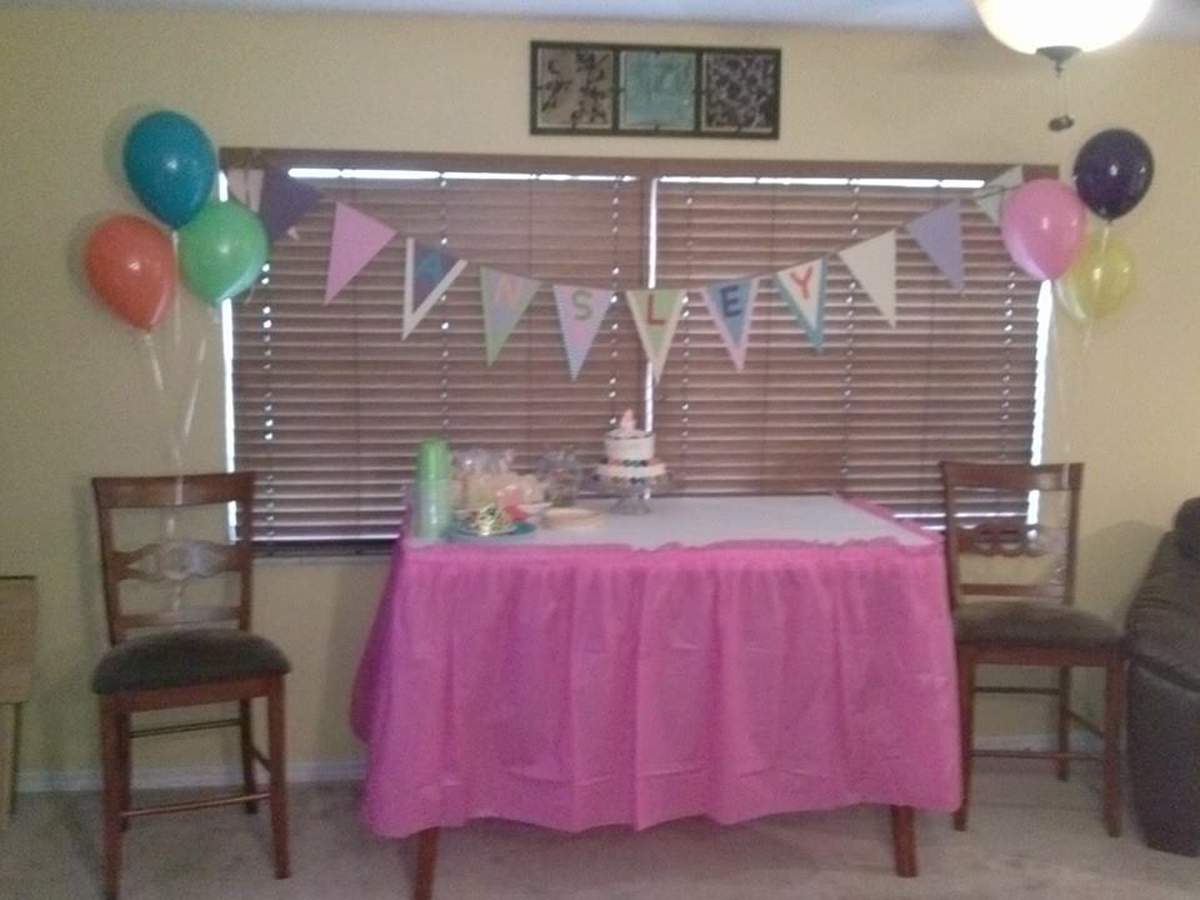Ansley's 4th Birthday - Art Party