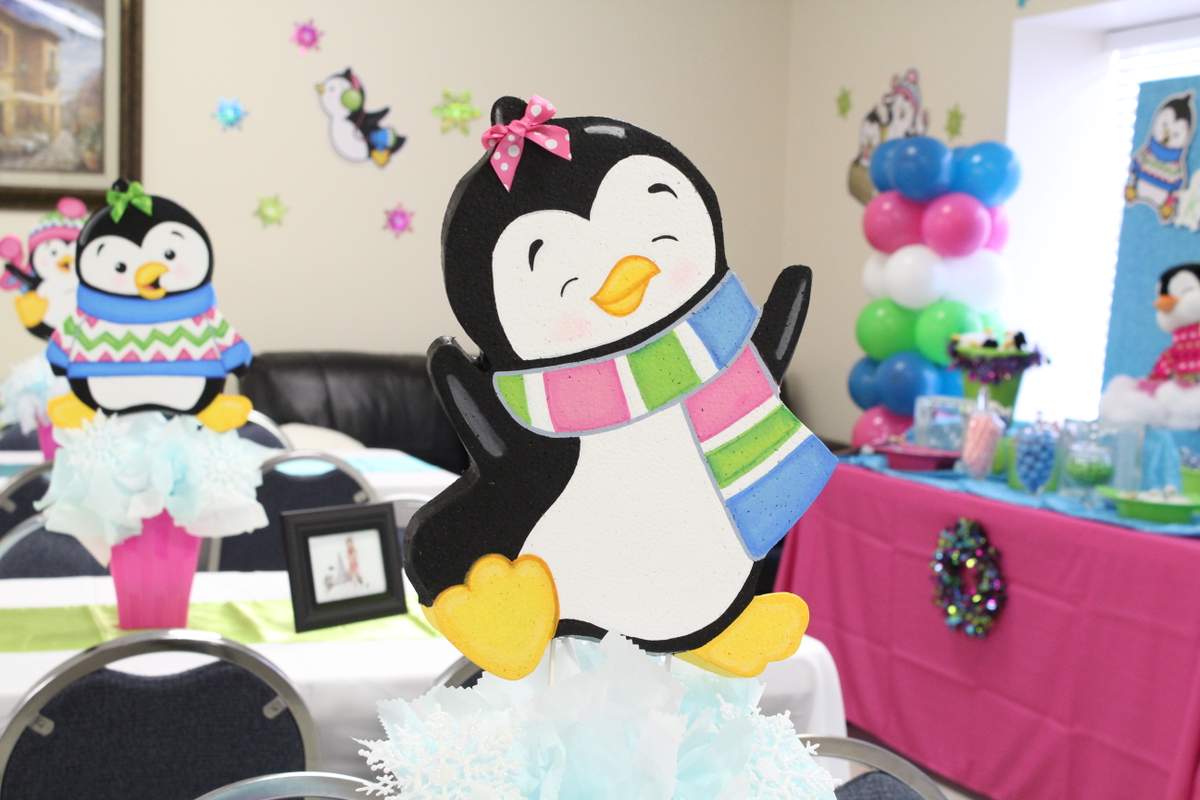 Penguins Birthday Party Ideas Photo 26 of 35 Catch My Party