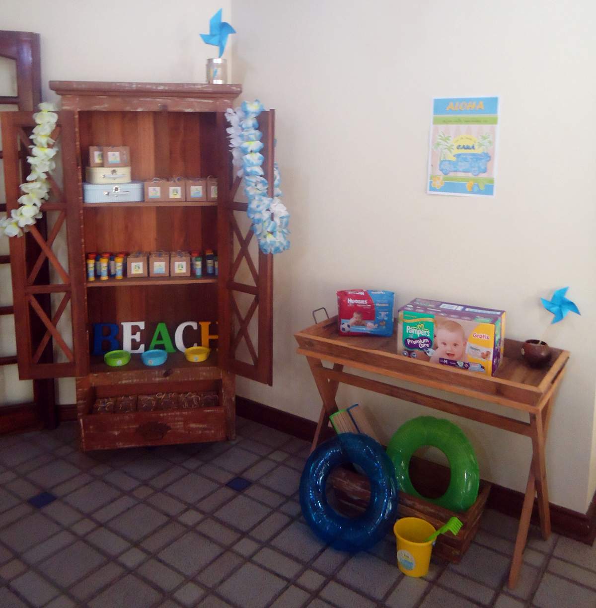 Aloha! It's a Baby Shower Beach! - Beach / Surf
