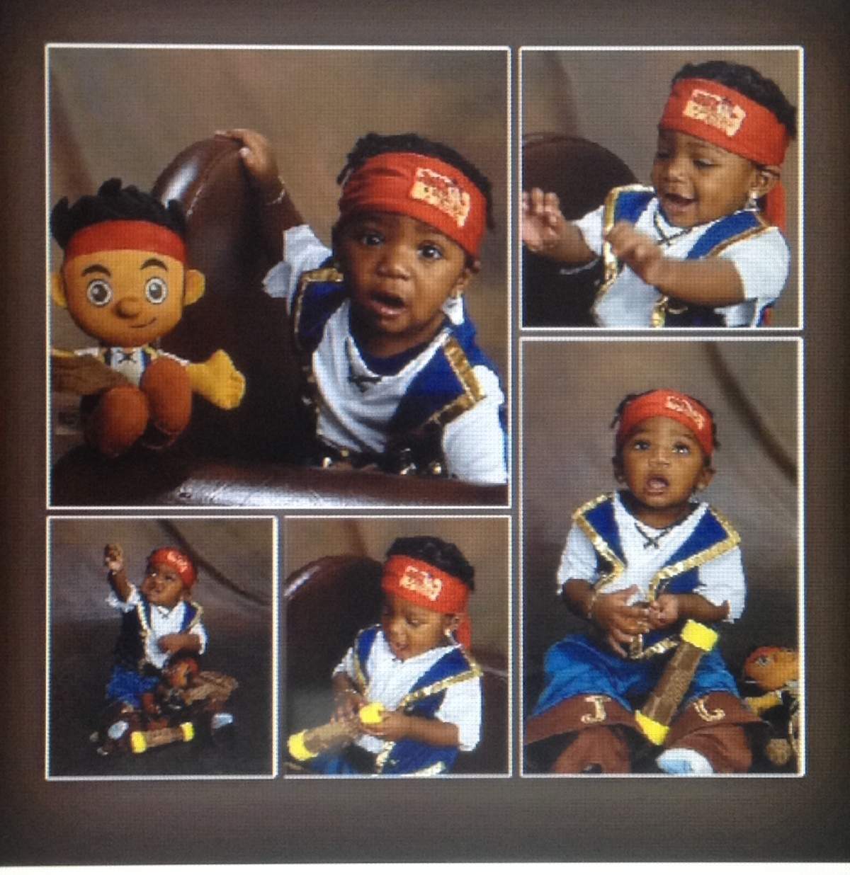 Come Treasure Jay'vion 1st Birthday - Jake and the Neverland Pirate 