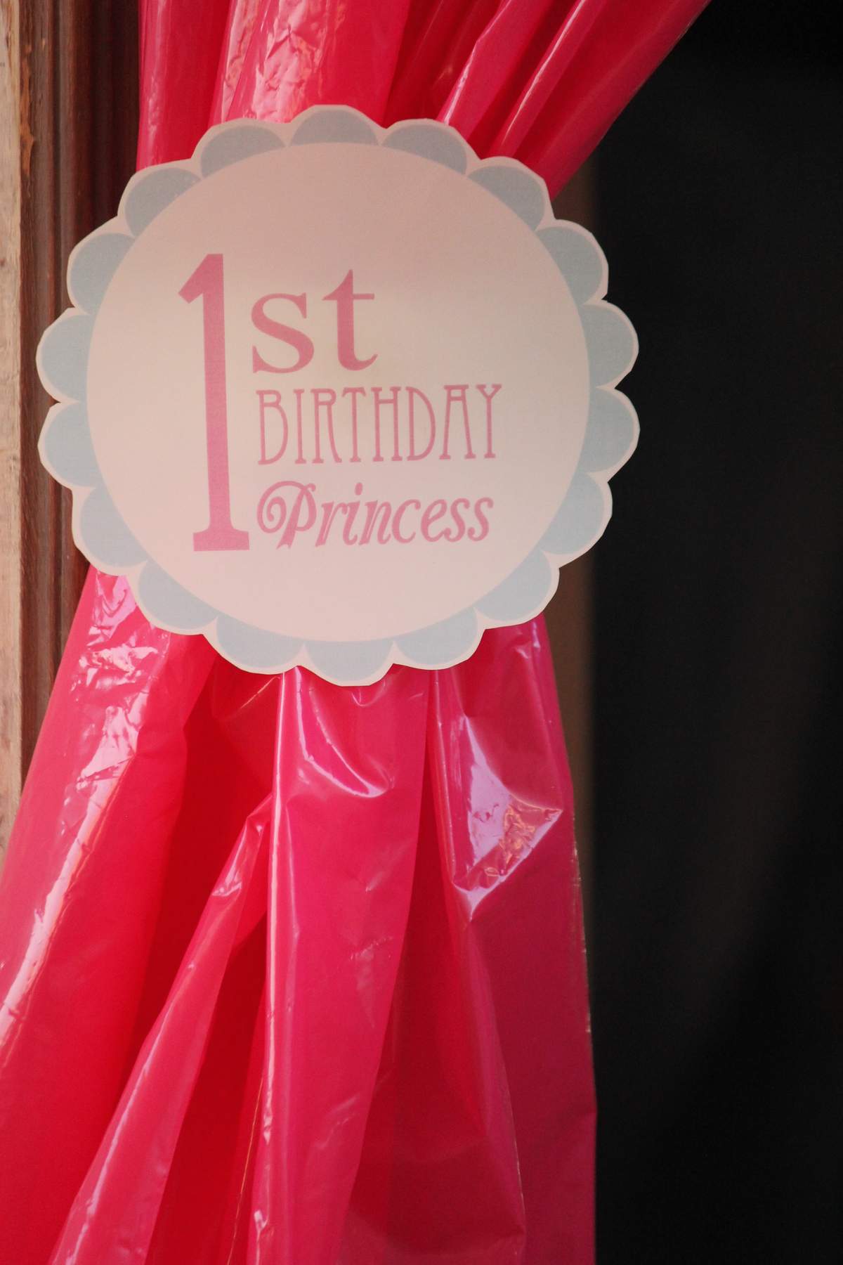 NIdhi's first birthday. - Pink