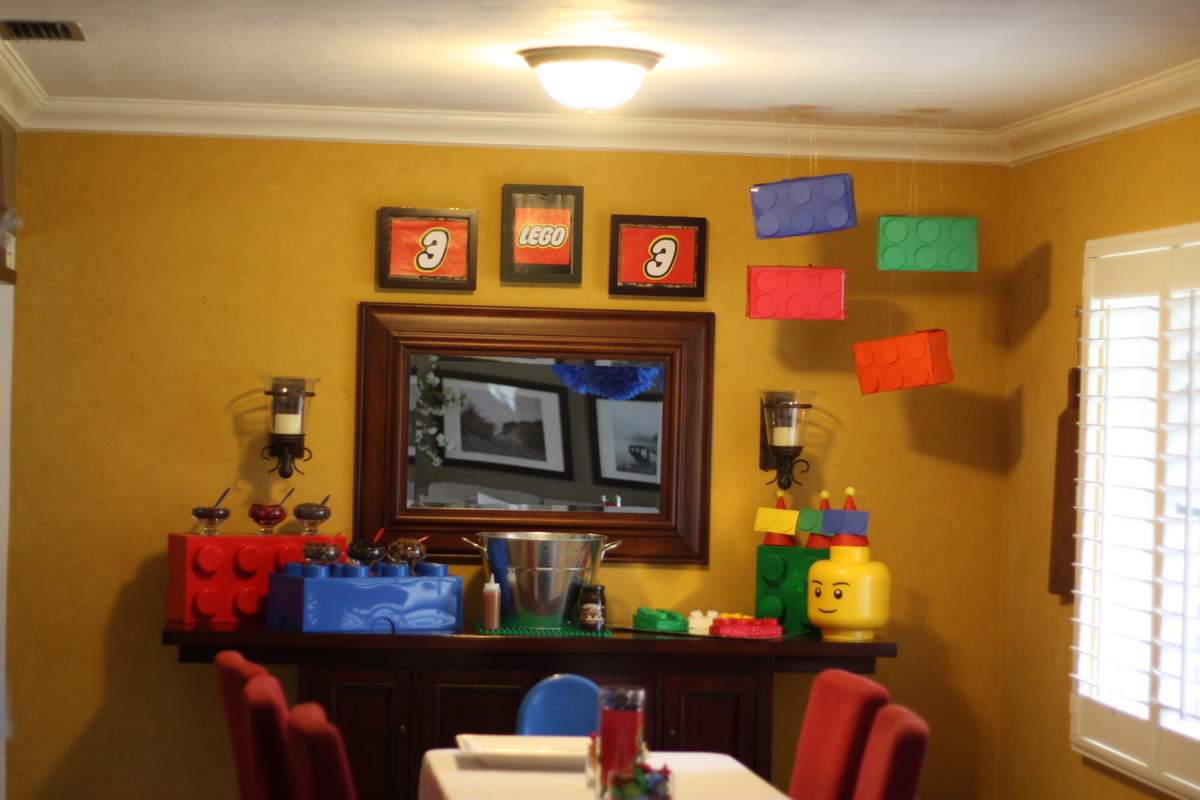Mateo's 3rd Birthday Party - Legos