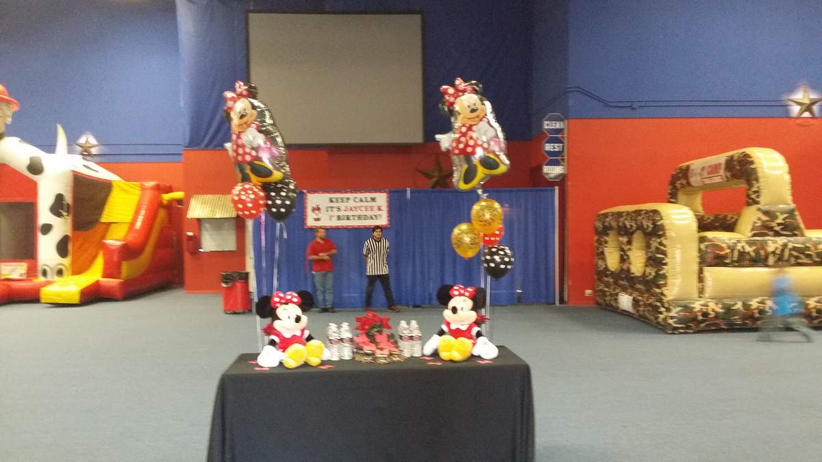 Keep Calm Jaycee K Is turning 1!!! - Minnie Mouse Leopard Print