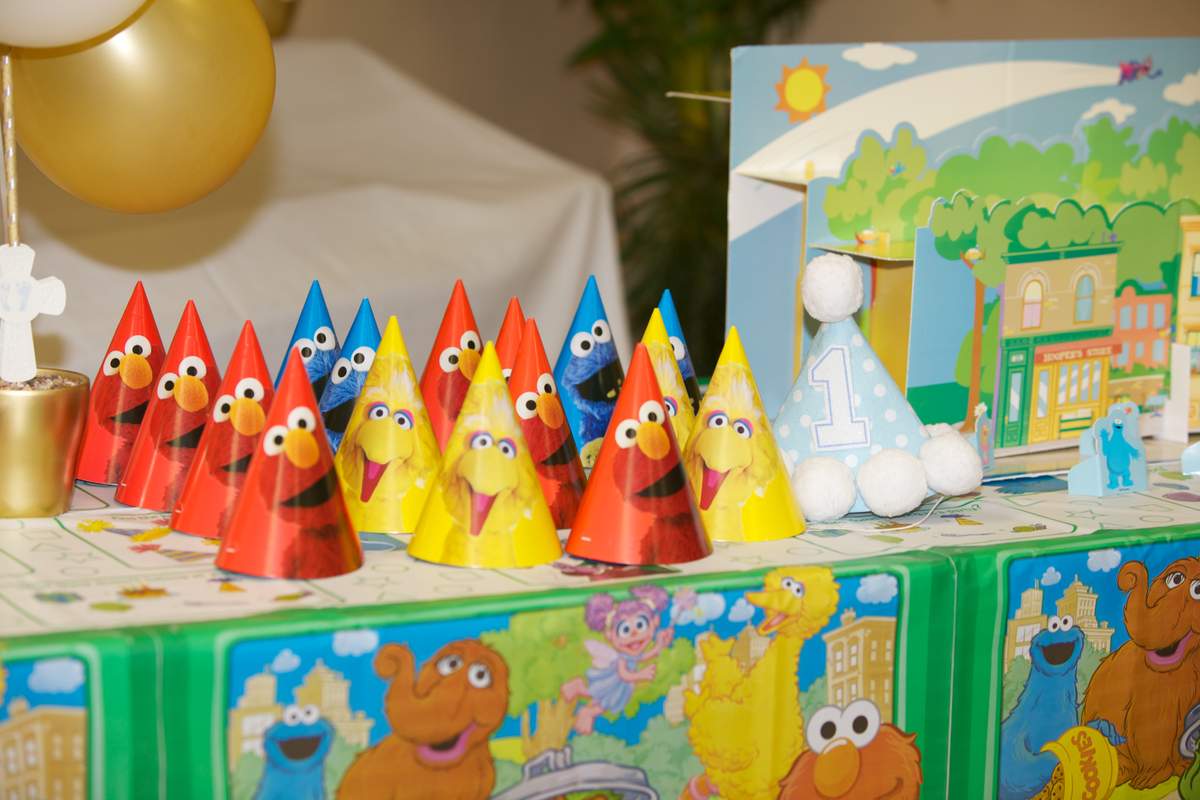 Baptism/ 1st Birthday party  - Elmo