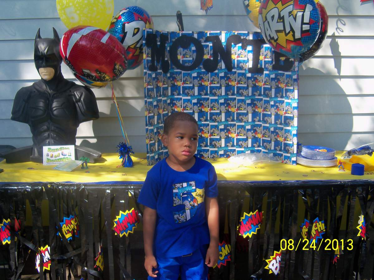 Lamonte's 5th Birthday Partyt - Batman