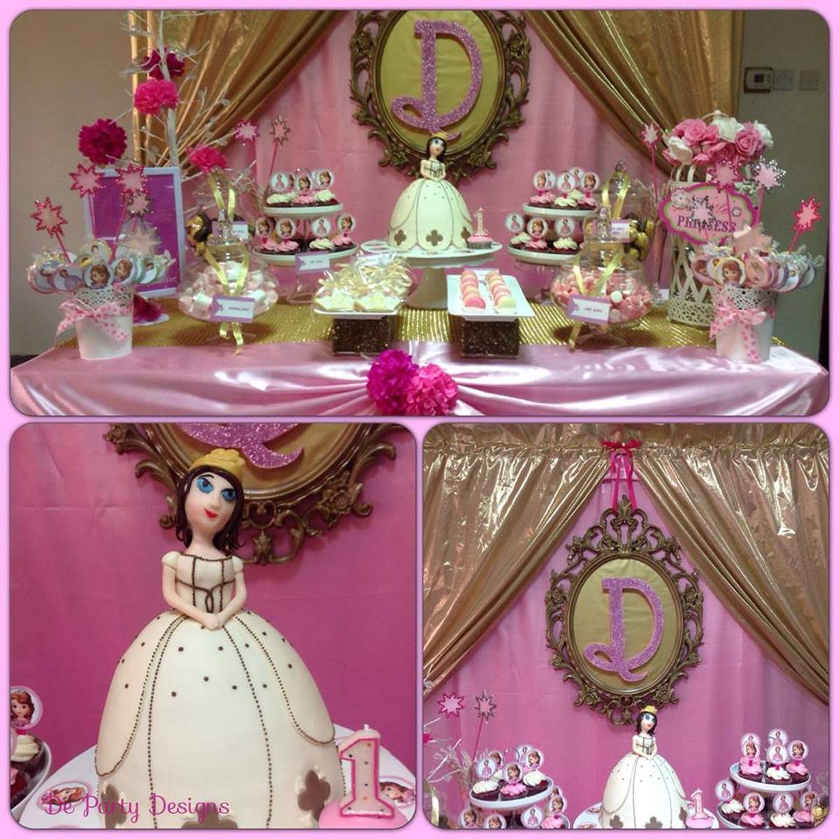 1st Birthday - Sophia The First - Princess
