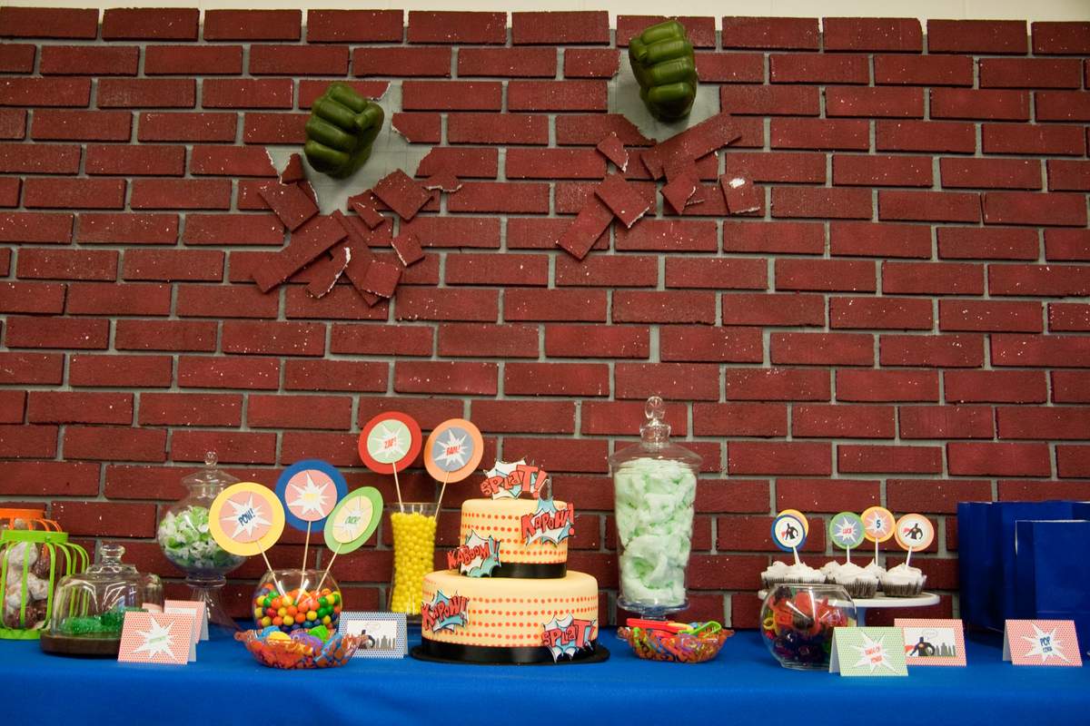 Super Hero 5th Birthday - Superhero