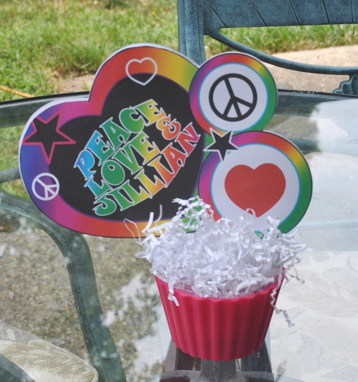 Peace, Love & Jillian Birthday - Peace & Love