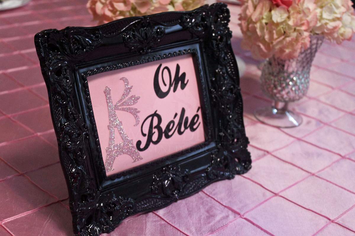 Parisian, French / Baby Shower "French Inspired Baby Shower " Catch