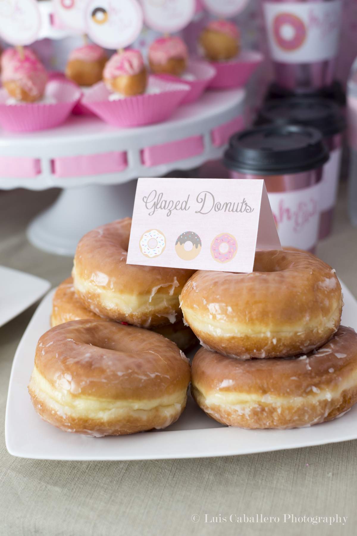 Donuts Baby Shower Party Ideas Photo 33 of 33 Catch My Party