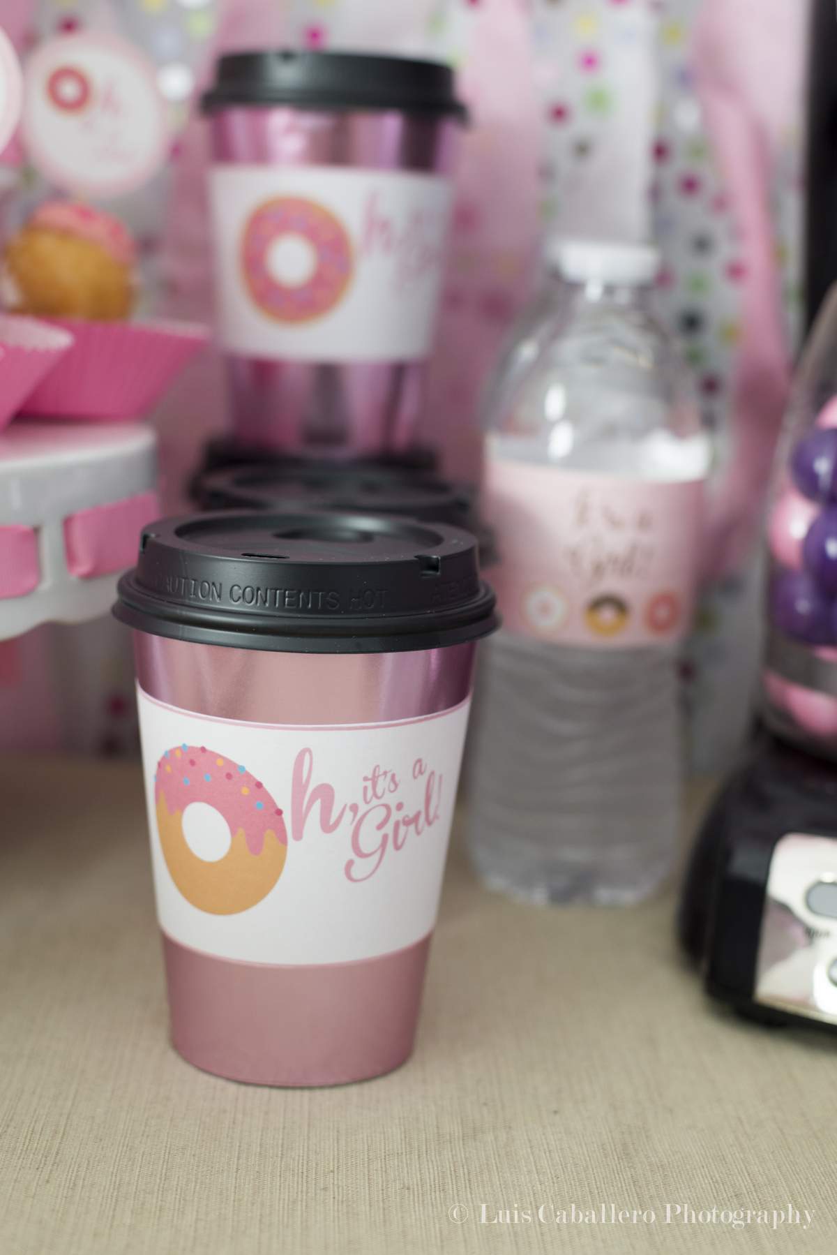 donut baby shower decorations