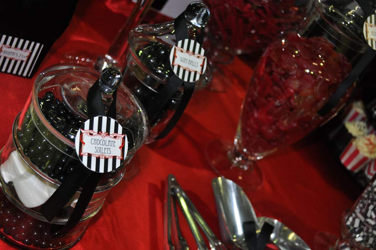 Gangster 1960's 21st Birthday Party Ideas Photo 2 of 4 Catch My Party