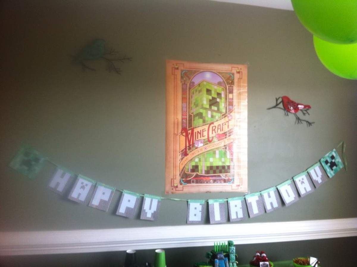 Gabriel's 11th Birthday! - Minecraft