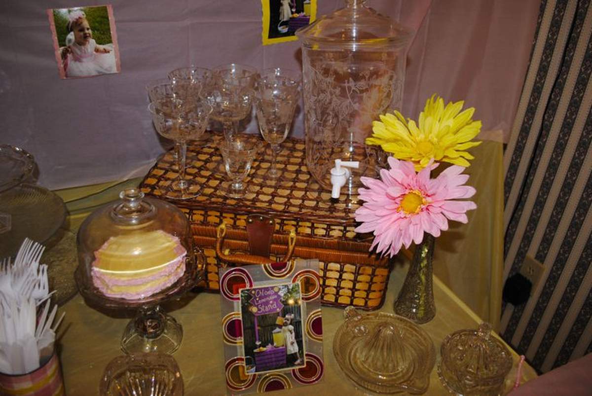 Chloe's 2nd Birthday! - Pink Lemonade/Lemonade Stand/Pink & yellow